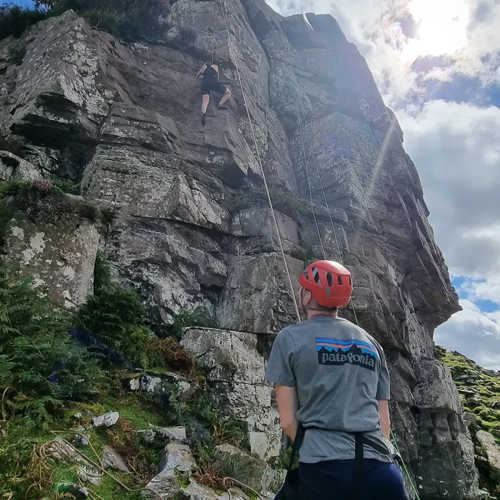 Dunloe outdoor rock climbing