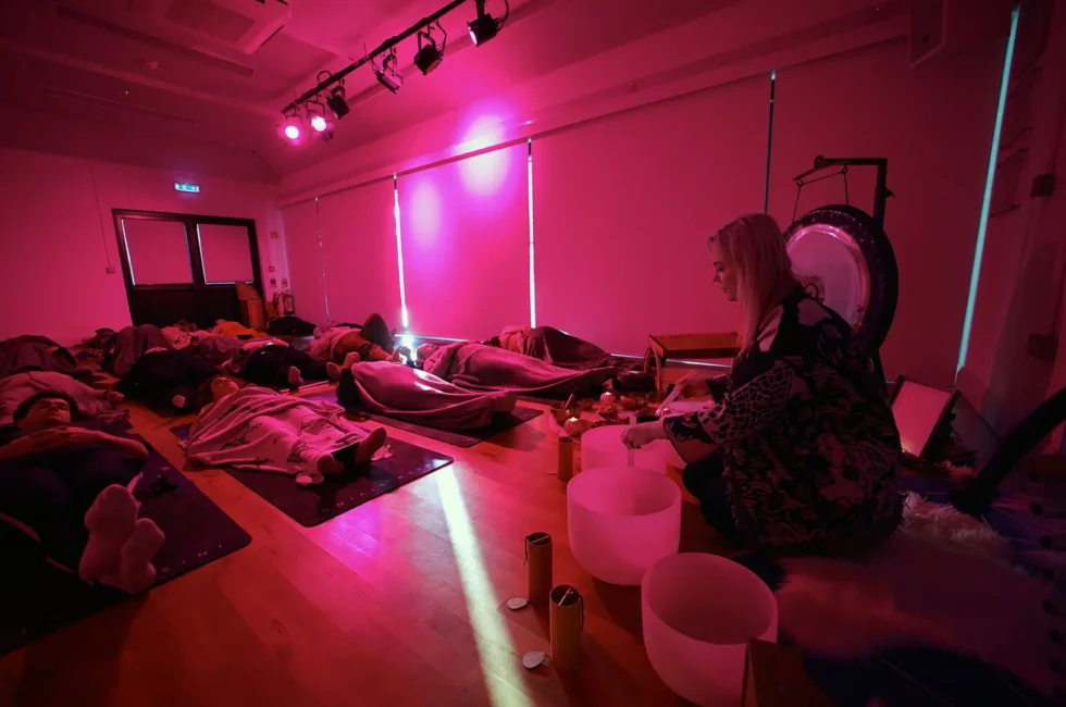 Wander Wild Festival Yoga class