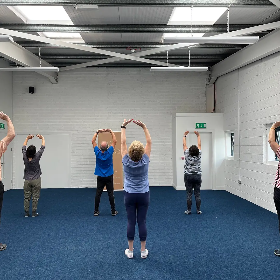 Group of people in Qi Gong Wellness Event