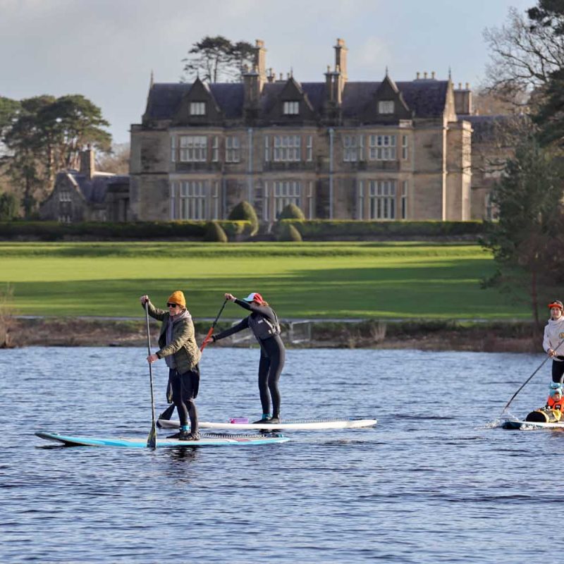 Kayakers near Muckross House