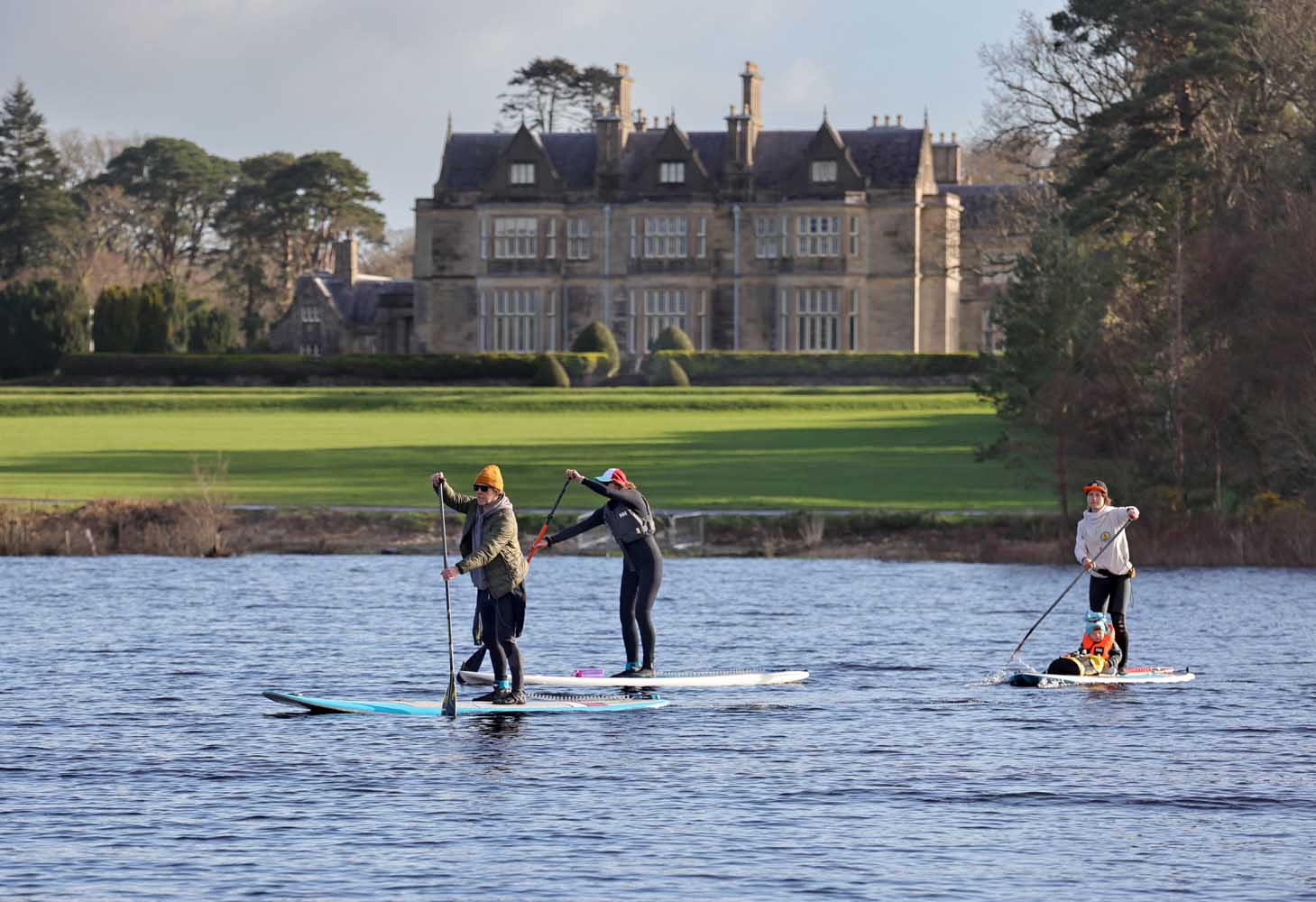 Kayakers near Muckross House